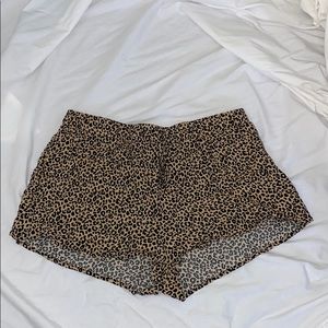 Forever 21 Leopard Print Shorts
